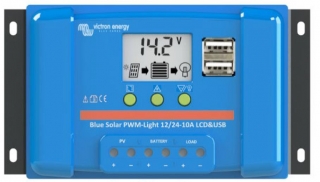 PWM regulátor Victron Energy LCD&USB 10A