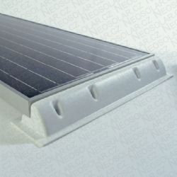 Sada držáků panelu pro obytný vůz či karavan 68cm Sada Solara ABS HS68 pro uchycení solárního panelu na střechu karavanu či obytného vozu. Pro panel o šířce max. 68cm.