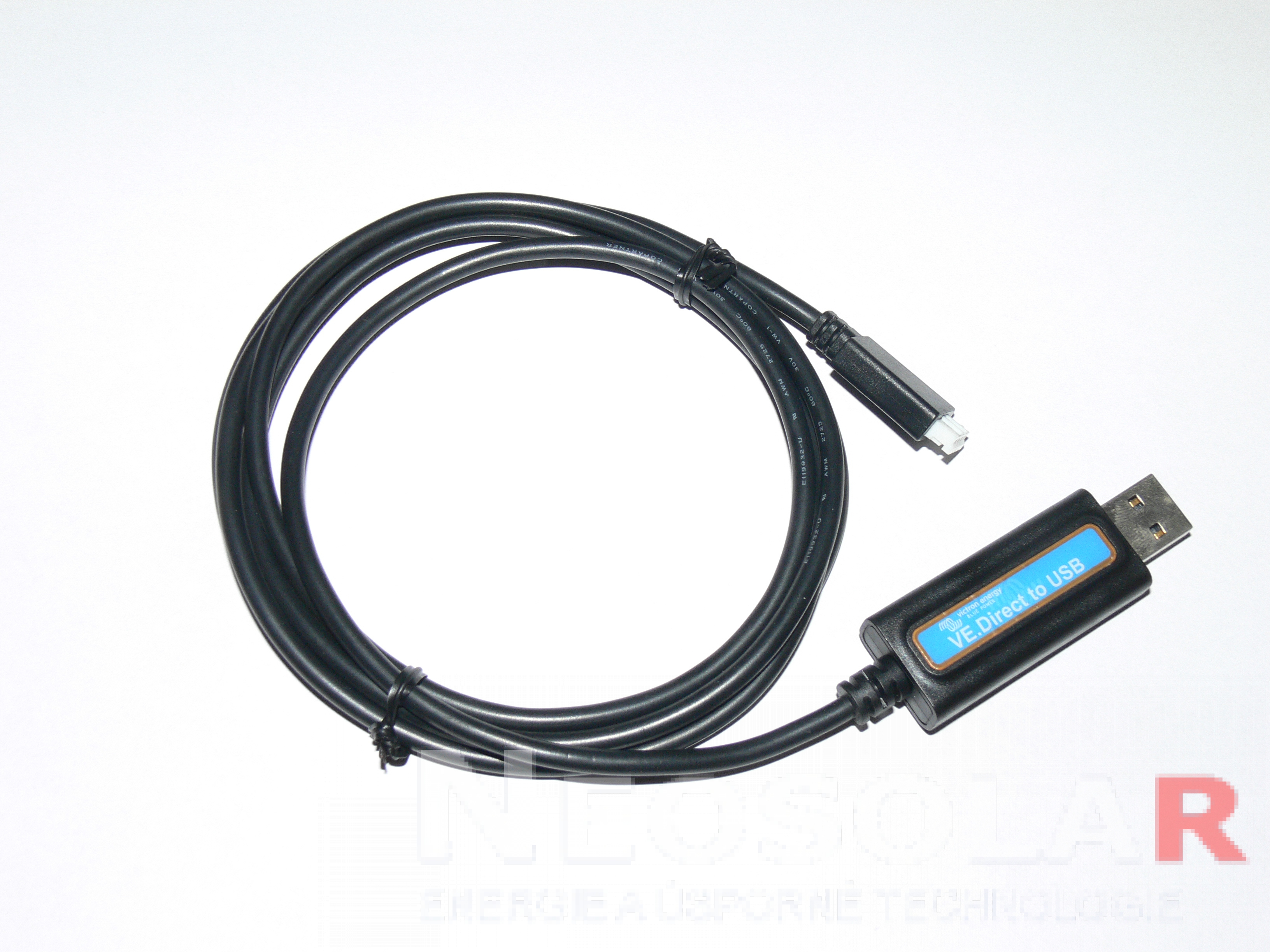 VE.Direct-USB kabel pro propojení PC a solárního regulátoru